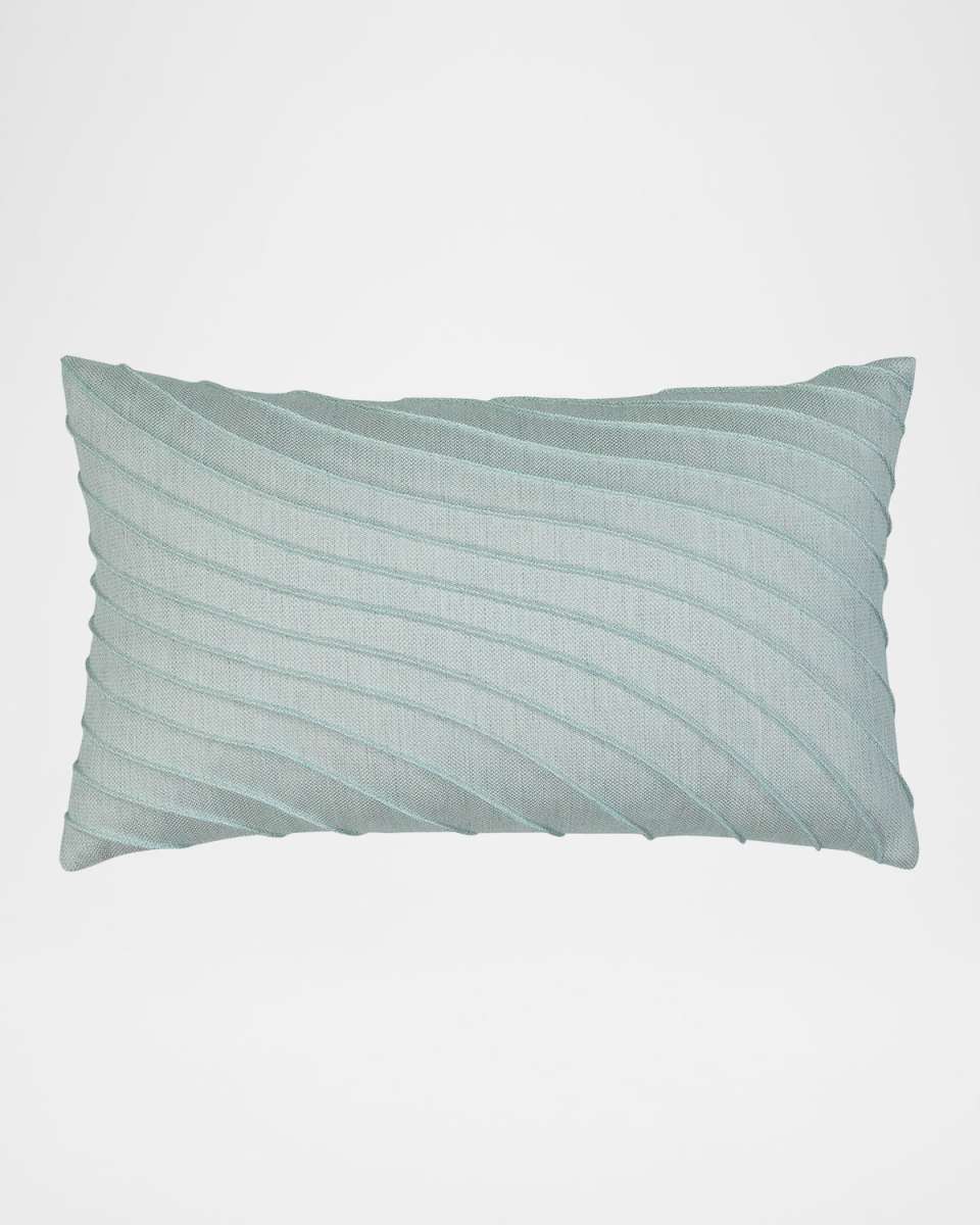 Tidal Indoor/Outdoor Lumbar Pillow, 12" x 20"